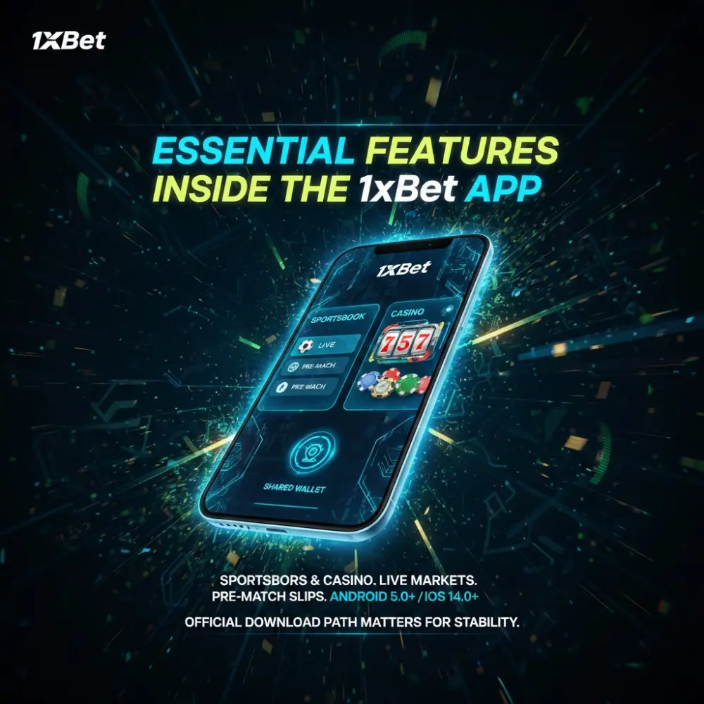 Essential Features Inside the 1xBet App